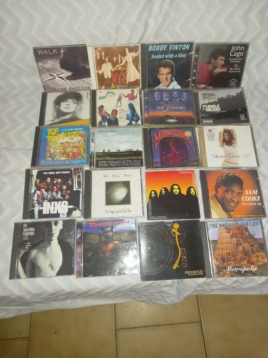 Cd's vários tipos de música