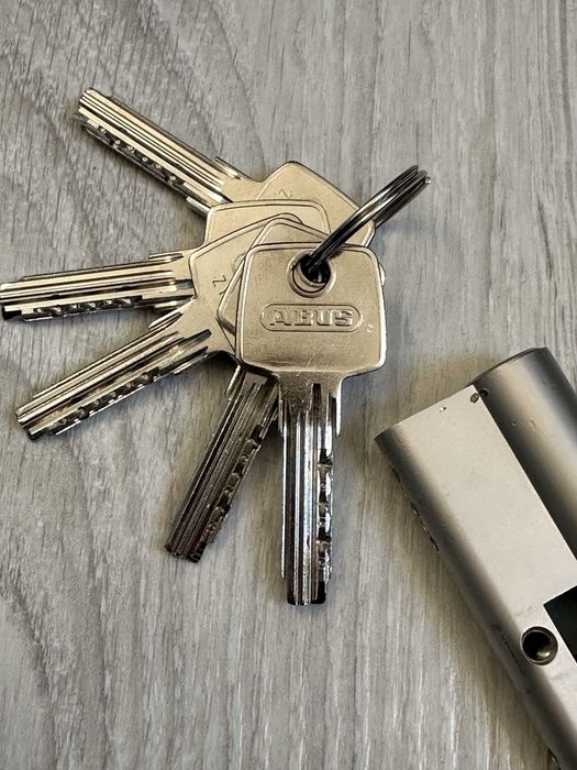 ABUS D6X wkładka do zamka 5x klucz karta 40x35 obustronna