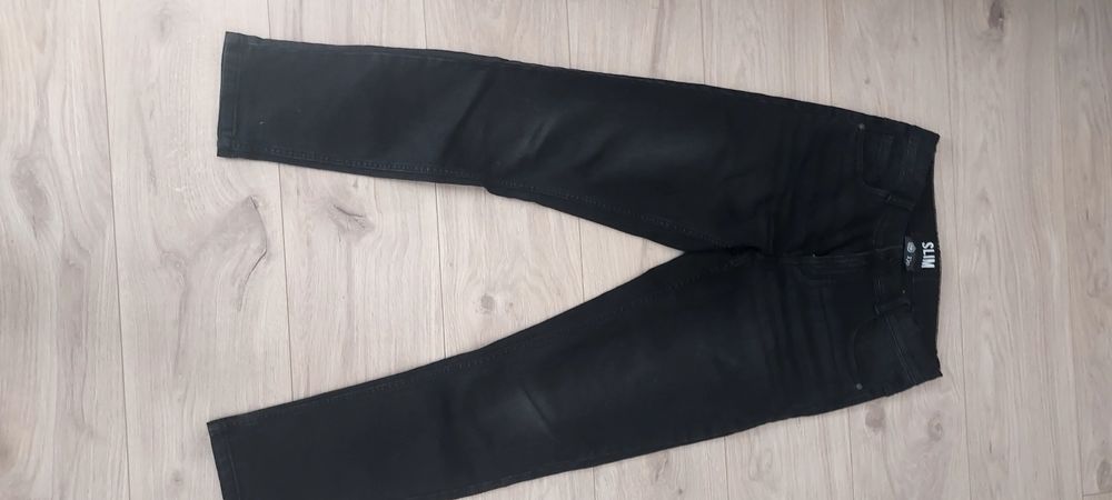 Spodnie chłopięce jeansowe Smyk 170, slim