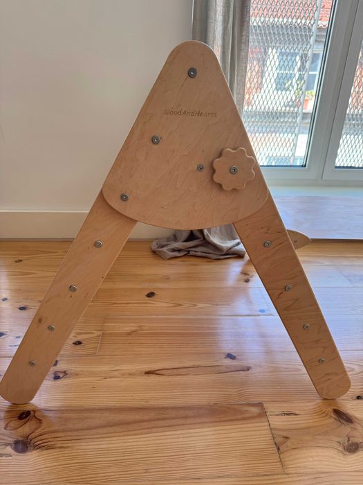 Conjunto de 3 brinquedos de escalada Montessori Wood And Hearts