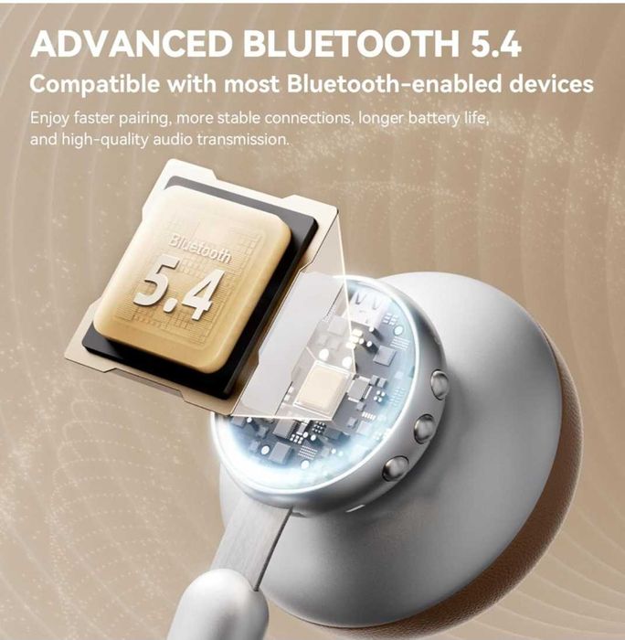 słuchawki bezprzewodowe TONEMAC H9 Bluetooth 5,4