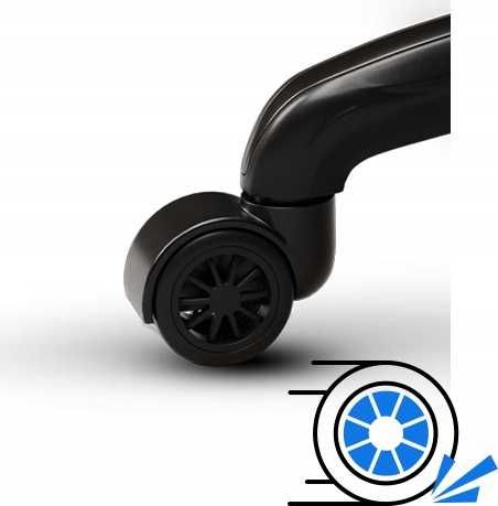 fotel gamingowy materiałowy obrotowy biurowy gracza kubełek sense7