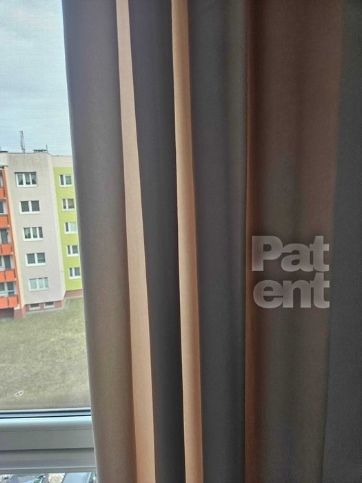 Zasłony okienne długie beżowe jasne boho nowoczesne welur welvet