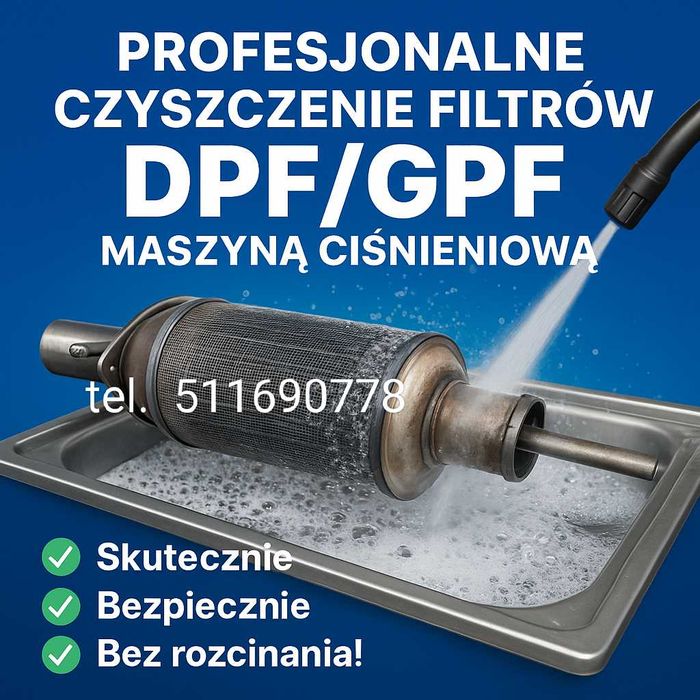 Czyszczenie DPF/FAP – Usuwamy Popiół i Sadze Bez Rozcinania! Radom