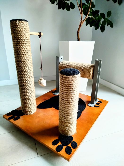 Legowisko dla kota leżanka drapak zabawka