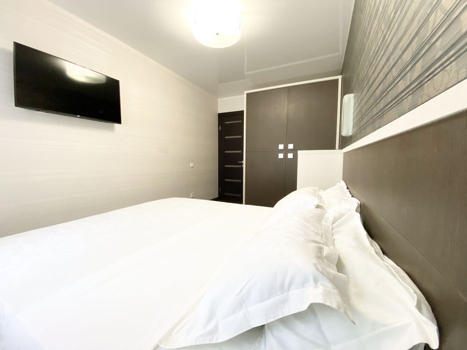 Люкс в центре, вид на Днепр