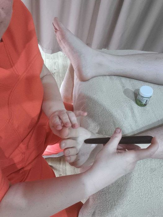 Тайський масаж стоп. Пропрацювання суглобів, зняття набряків!