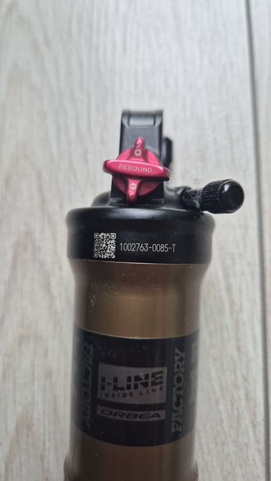 Damper Fox 190x45 z Orbea Oiz PTU