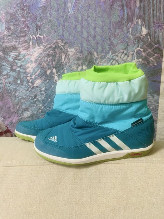 Ботинки теплые стильные Дутики зимние  Adidas