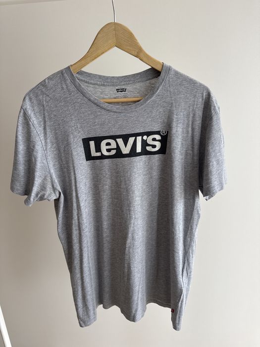 Podkoszulka t-shirt męski Levi’s - rozmiar L szara koszulka