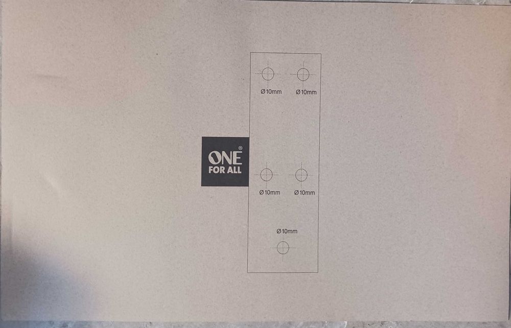 ONE FOR ALL TV Mount WM 4451 (Adjustable for 13'' to 65'', Up to 50 kg)64738347531906123