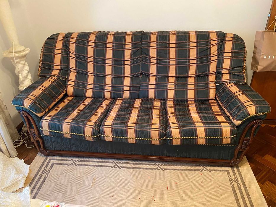 Sofá Cama com 3 Lugares