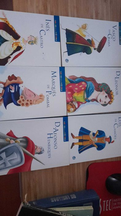 7 Livros Juvenis de História de Portugal