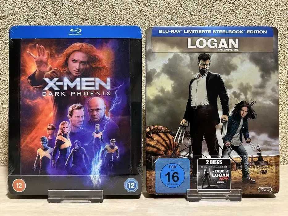 Steelbook Blu-ray Доктор Стрэндж  /Люди Икс/ Логан.