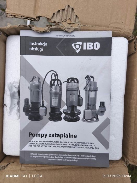 Pompa zatapialna