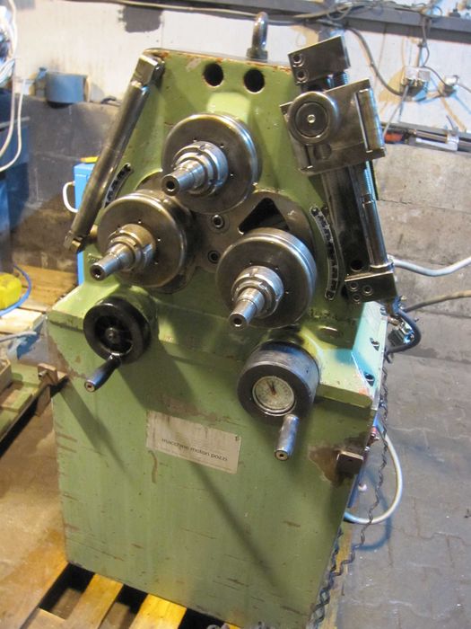 Giętarka walcarka do rur profili TAURING 40