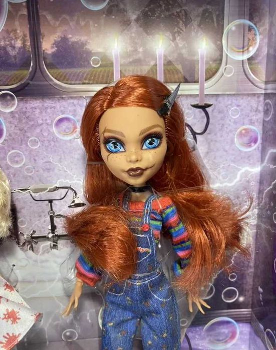 Куклы monster high chucky and tiffany scullector