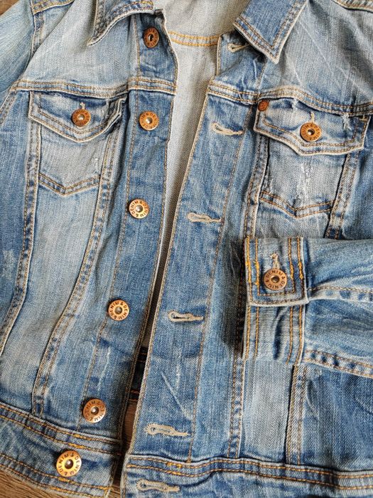 Kurtka jeansowa krótka H&M 36 S