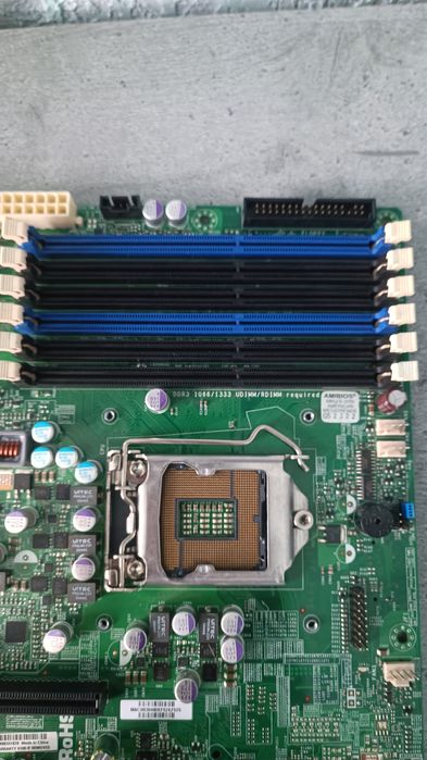 Материнская плата Supermicro X8SIE-F б/у