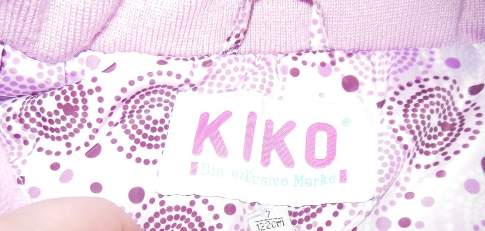 Зимовий теплий комбінезон  KIKO на дівчинку  7 років,122 см