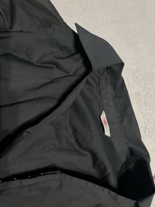 Рубашка коротка з клеш рукавами, y2k, готична, емо