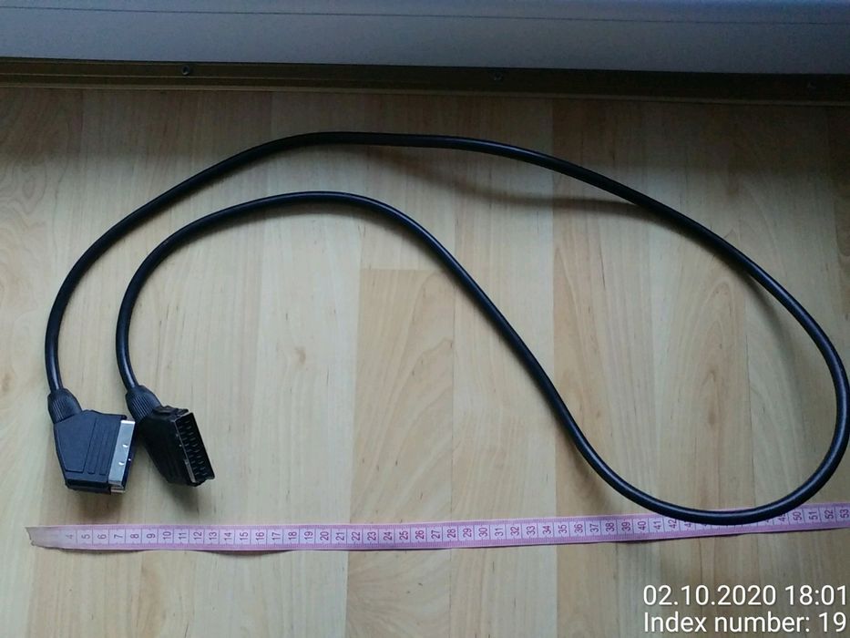 Kable EURO-EURO 21 PIN 1,5m i 80cm