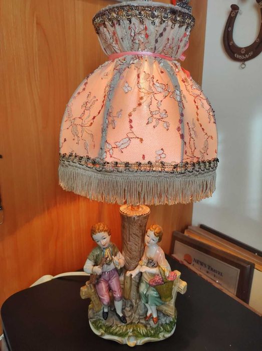 Статуэтка лампа светильник ночник фарфор Германия Румыния