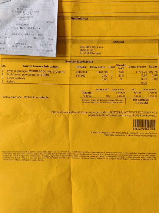 Płyta indukcyjna WHIRLPOOL