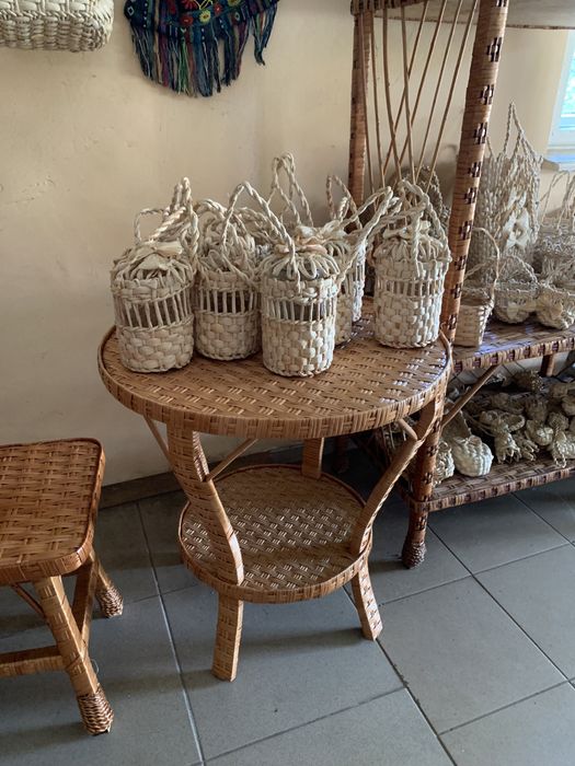 Стіл з лози / Стол из лозы / изделия из лозы / кресла из лозы / вироби