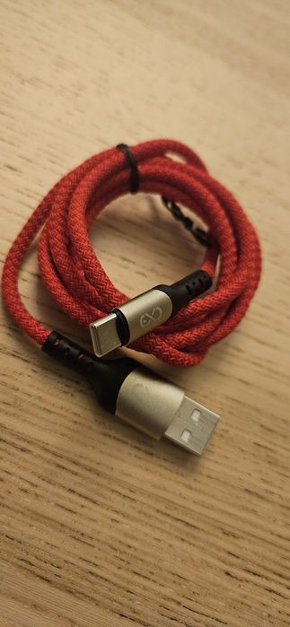 Przewod USB -》USB-C w oplocie, 120 cm