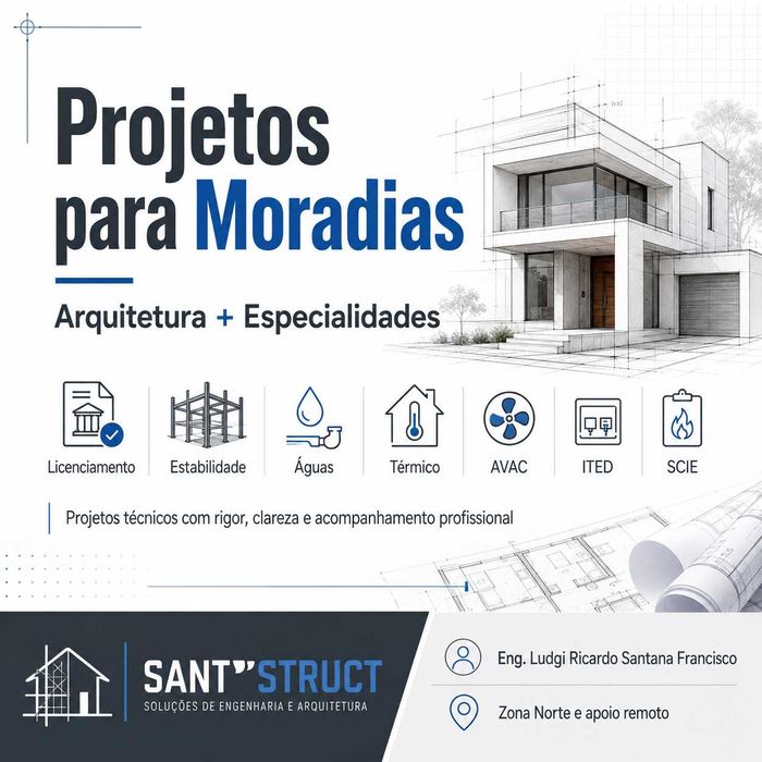 Projetos de Arquitetura e Especialidades | Eng. Civil | Licenciamento