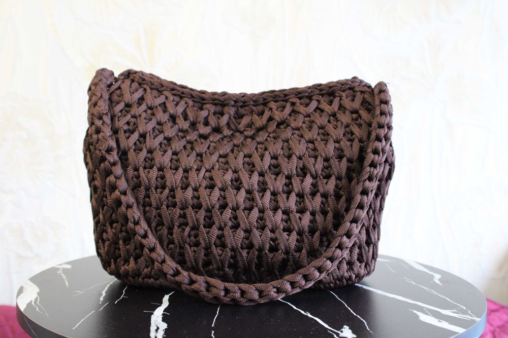 нова коричнева сумка handmade ручна робота