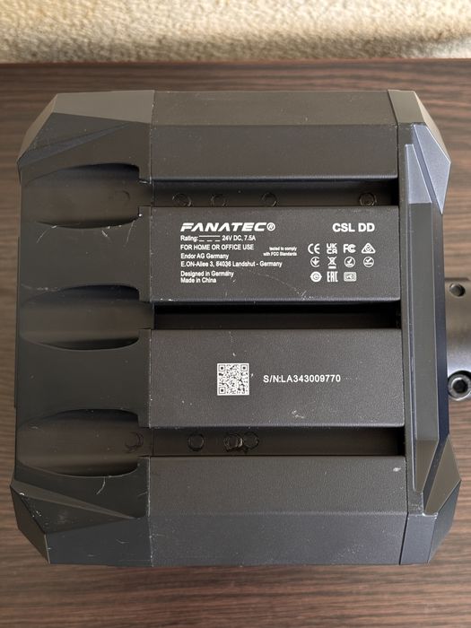 Fanatec CSL DD 8 Nm QR2 метал