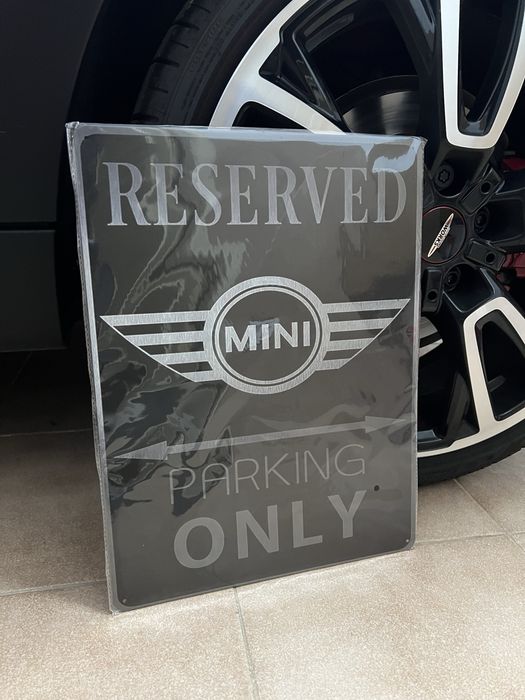 Poster de aluminio Mini Cooper
