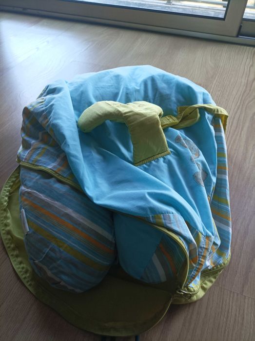 Almofada Materna e de Amamentação Conversível em Espreguiçadeira