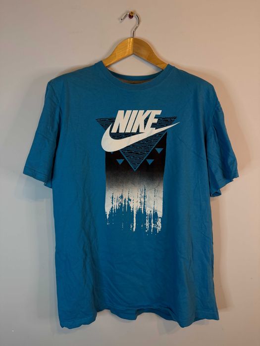 Koszulka Nike niebieska z logiem xl
