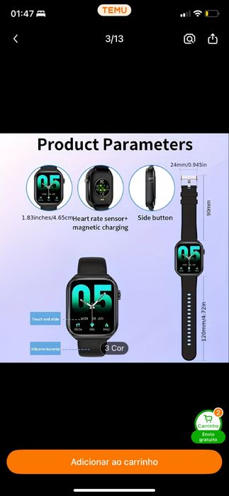 Relogio Smartwatch