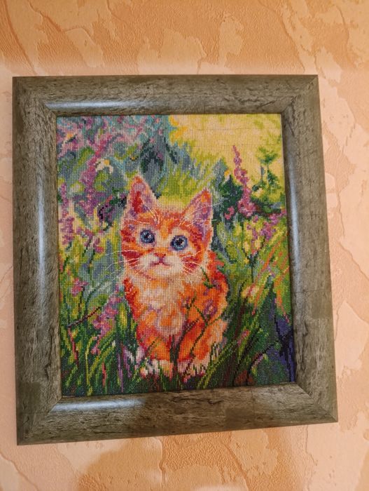 Вишиті картини нитками та бісером