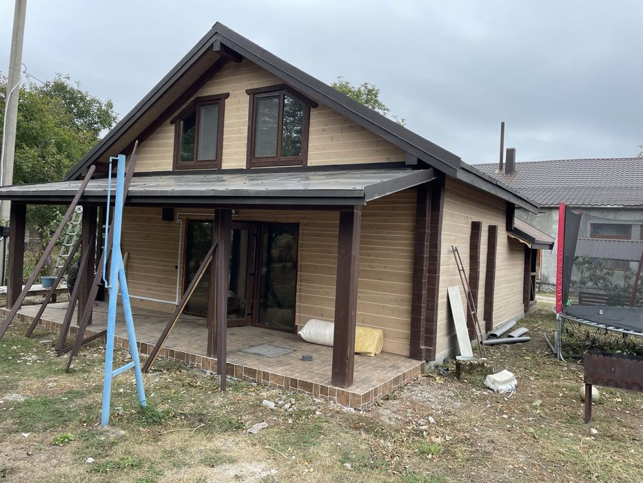 Шліфування деревʼяних будинків, шліфування зруба, герметизація сруба