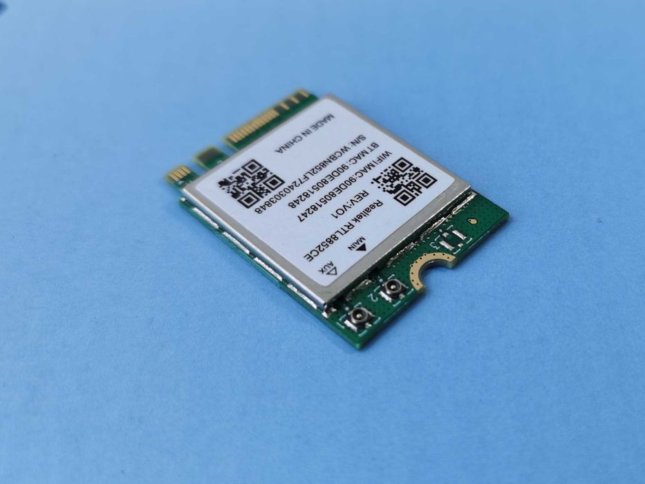 Realtek WiFi 6E + BT 5.4 (6Ghz, 160Mhz) - RTL8852ce