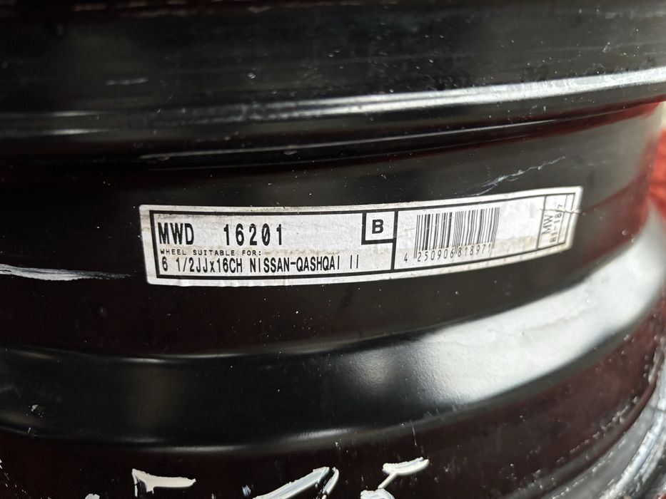 Original Nissan Qasqai X-Trail Juke Roque R16 5x114,3