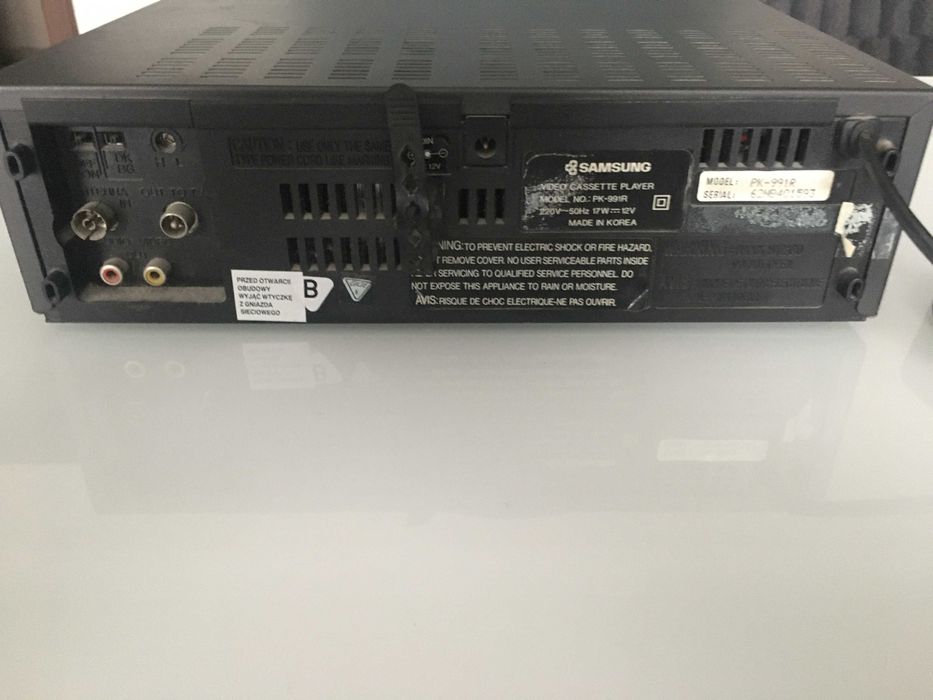 Magnetowid SAMSUNG PK-991 R  VHS