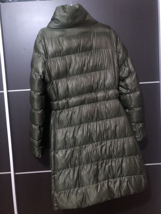 Kispo-sobretudo muito leve e fofinho cor verde azeitona