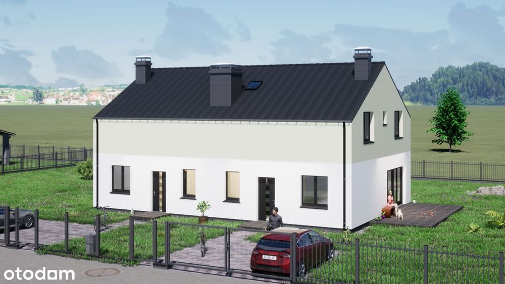 Dom - bliźniak 117,8m2