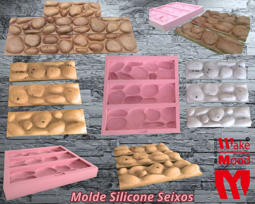 Moldes de Silicone 3D para Gesso e Cimento | Preços Sob Consulta