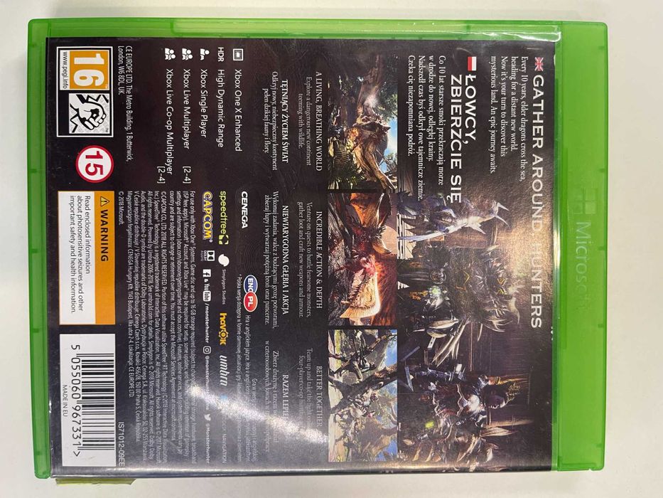 Monster Hunter World Xbox One