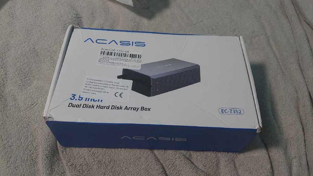 Zewnętrzna obudowa Acasis EC-7352 na 2 dyski 3.5 / 2.5 HDD / SSD