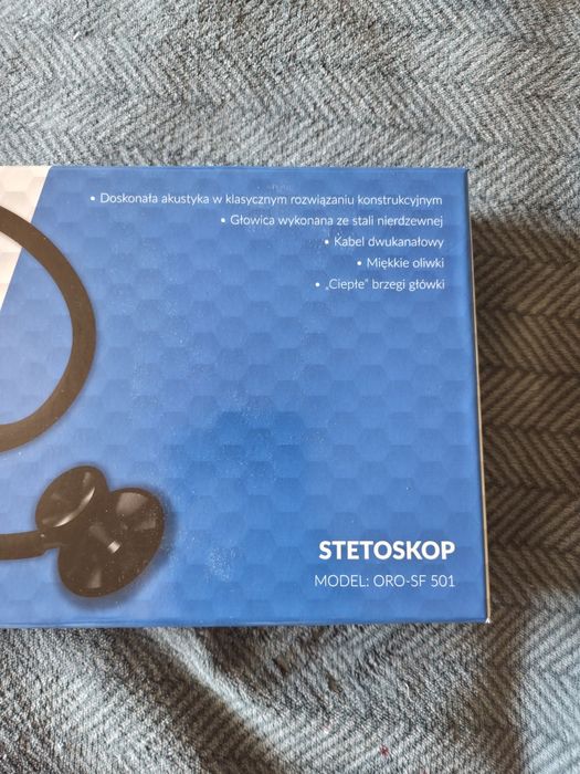 Stetoskop kardiologiczny Oromed Czarny