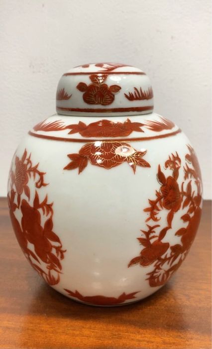 Pote de gengibre chinês.