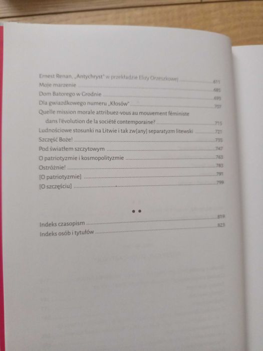 Eliza Orzeszkowa - Publicystyka społeczna